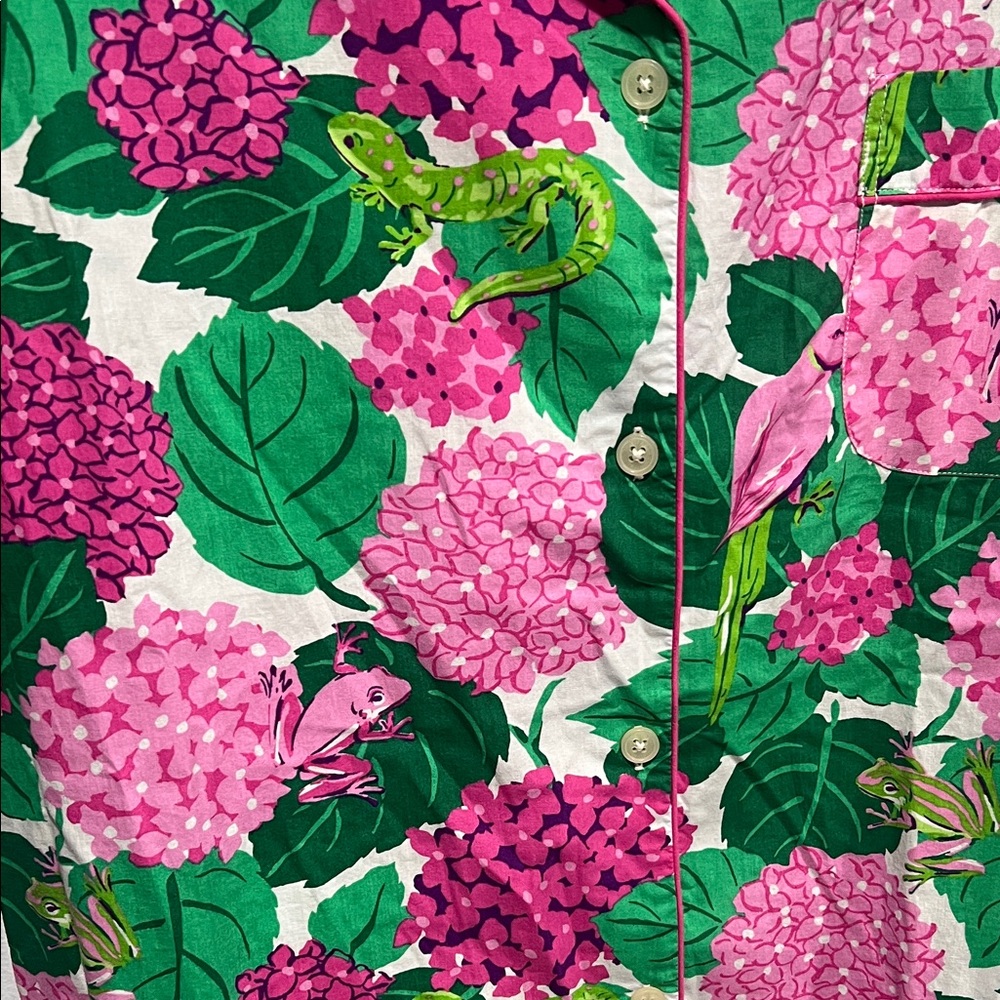 Printfresh Green and Pink Floral Shirt - Picture 9 of 15